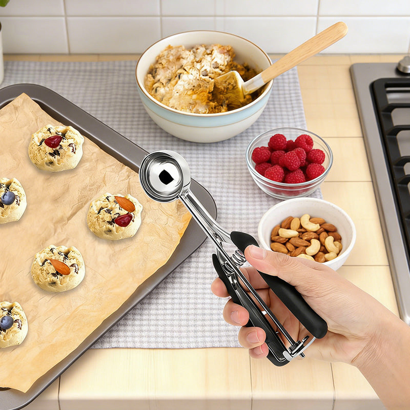 3-Piece Stainless Steel Cookie Cutter Set – Dishwasher-Safe, Eco-Friendly Baking Tools