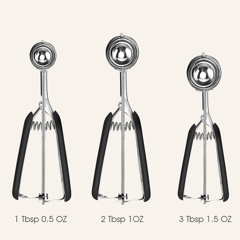 3-Piece Stainless Steel Cookie Cutter Set – Dishwasher-Safe, Eco-Friendly Baking Tools