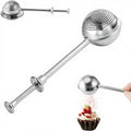 Heavy-Duty Stainless Steel Flour Sifter – Baking Tool Suitable for Powdered Sugar, Spices, and Tea